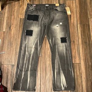 👖NWT True Religion brand men’s “Ricky” relaxed straight jeans